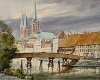 Stadt - Gewässer Malerwinkel Lübeck Hans Möller 1983 Aquarell  Motiv: Lübeck Enstehungsjahr: 1983 Technik: Aquarell Künstler: Hans Möller Urheberrecht: Kay Möller / Annelies Möller Album: Schleswig-Holstein Kategorie: Stadt - Gewässer Thema: Impressionen Binnenland : Hans Möller, 1983, Aquarell, Schleswig-Holstein, Stadt - Gewässer, Malerwinkel Lübeck, Lübeck, Impressionen Binnenland, Kay Möller / Annelies Möller, Weitere Infos unter : www.maler-hans-moeller.de, mail: info@maler-hans-moeller.de